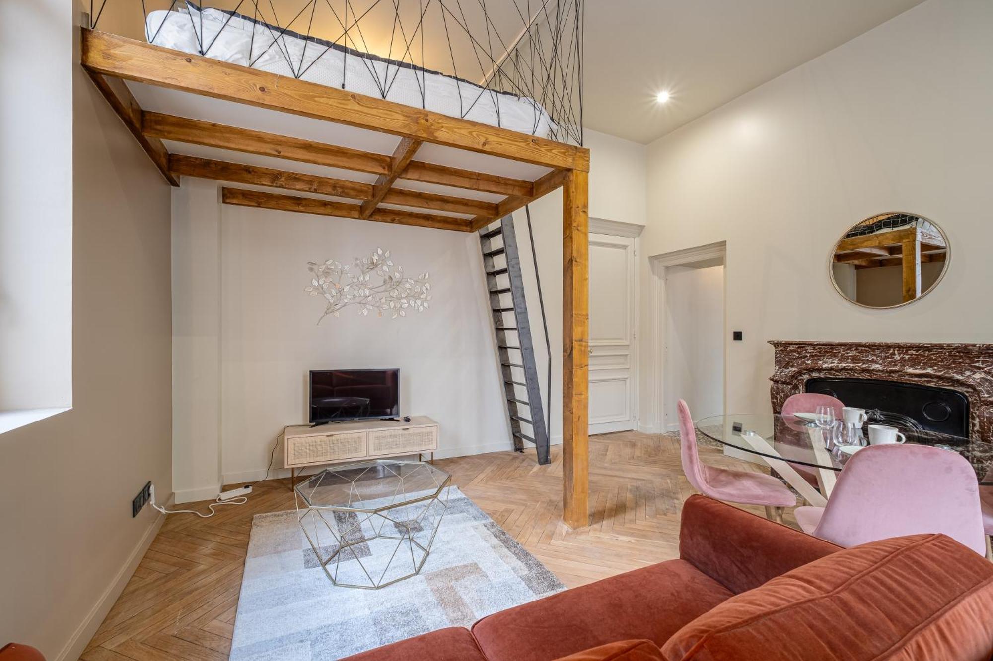 Le Poudre Cours Fauriel Magnifique Appartement 圣艾蒂安 外观 照片